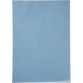 Vellumpapier, A4, vel 210x297 mm, 100 gr, blauw, 10 vel/ 1 doos [HOB-224814]