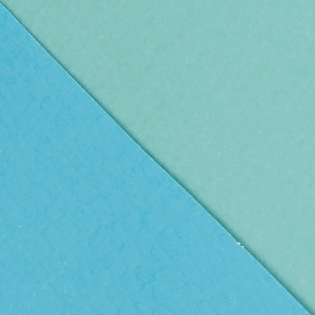 Vouwdoos, afm 5,5x5,5 cm, 250 gr, lichtturquoise/donkerturquoise, 10 stuk/ 1 doos [HOB-233008]