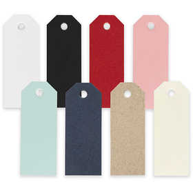 Manilla-labels, afm 3x8 cm, 220 gr, 16x20 stuk/ 1 doos [HOB-234030]