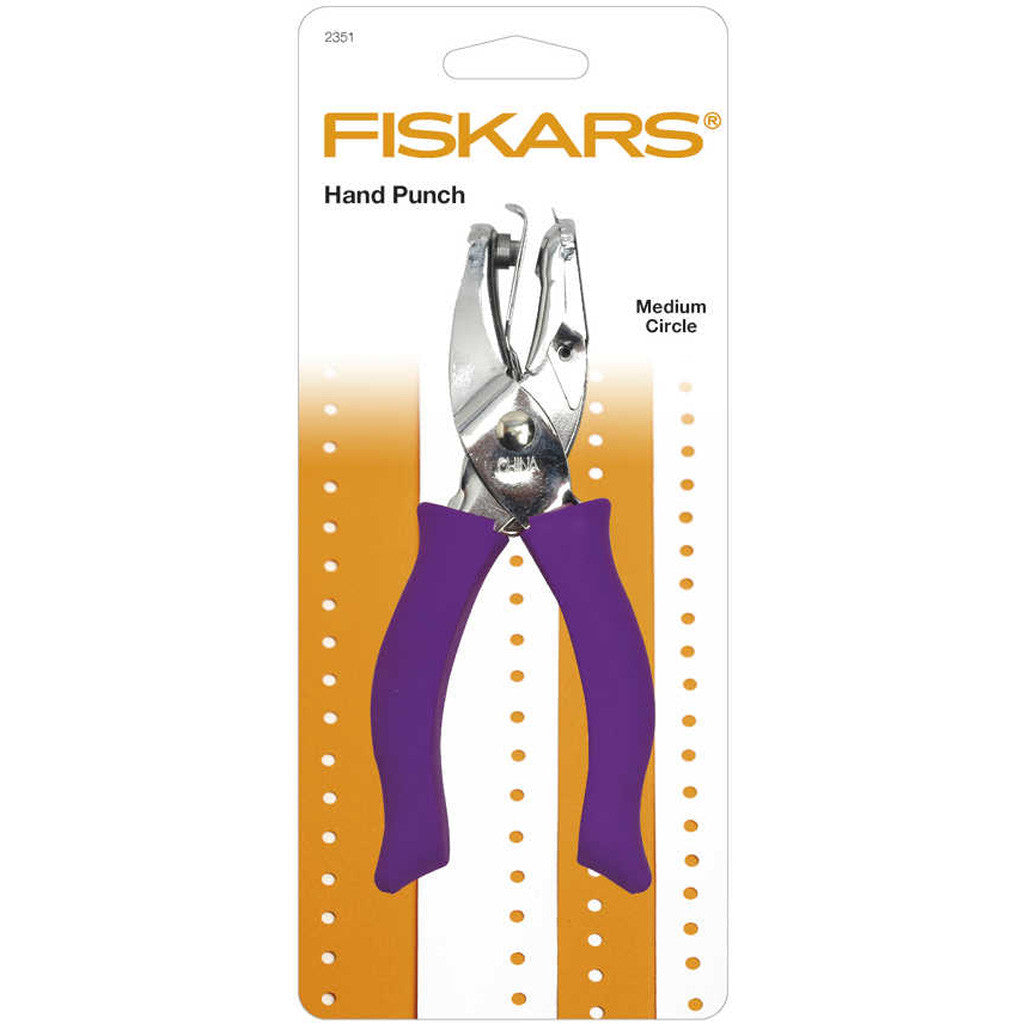 Fiskars Handpons, Medium cirkel, gatgrootte 3 mm, 1 stuk [HOB-2351]
