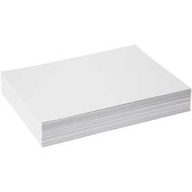 Tekenpapier, A4, vel 210x297 mm, 190 gr, wit, 250 vel/ 1 doos [HOB-23534]
