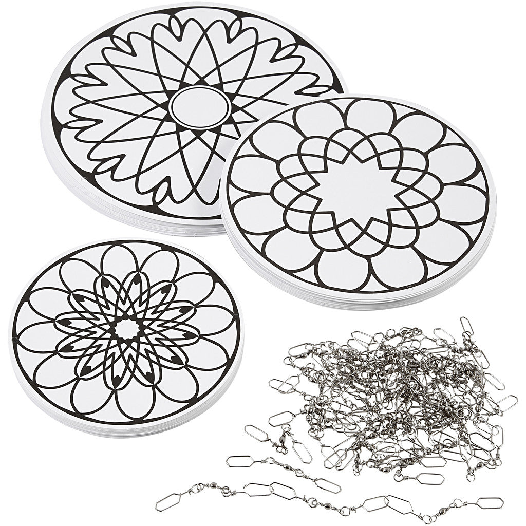 Mobielen met motief, d 12+15+18 cm, 300 gr, 20 set/ 1 doos [HOB-23581]