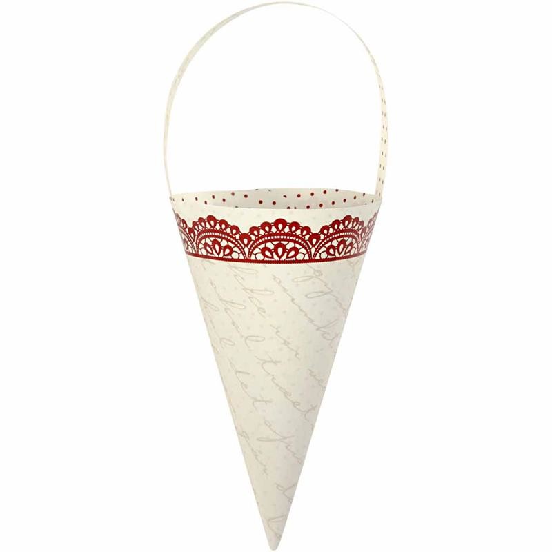 Kegels, H: 13 cm, 160 gr, 10 stuk/ 1 doos [HOB-23863]