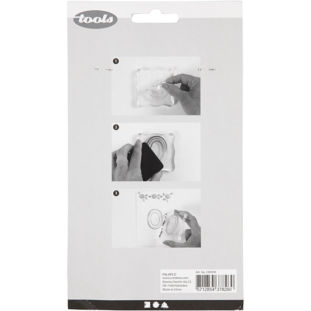 Silicone stempels, zomer, vel 11x15,5 cm, 1 vel [HOB-240010]