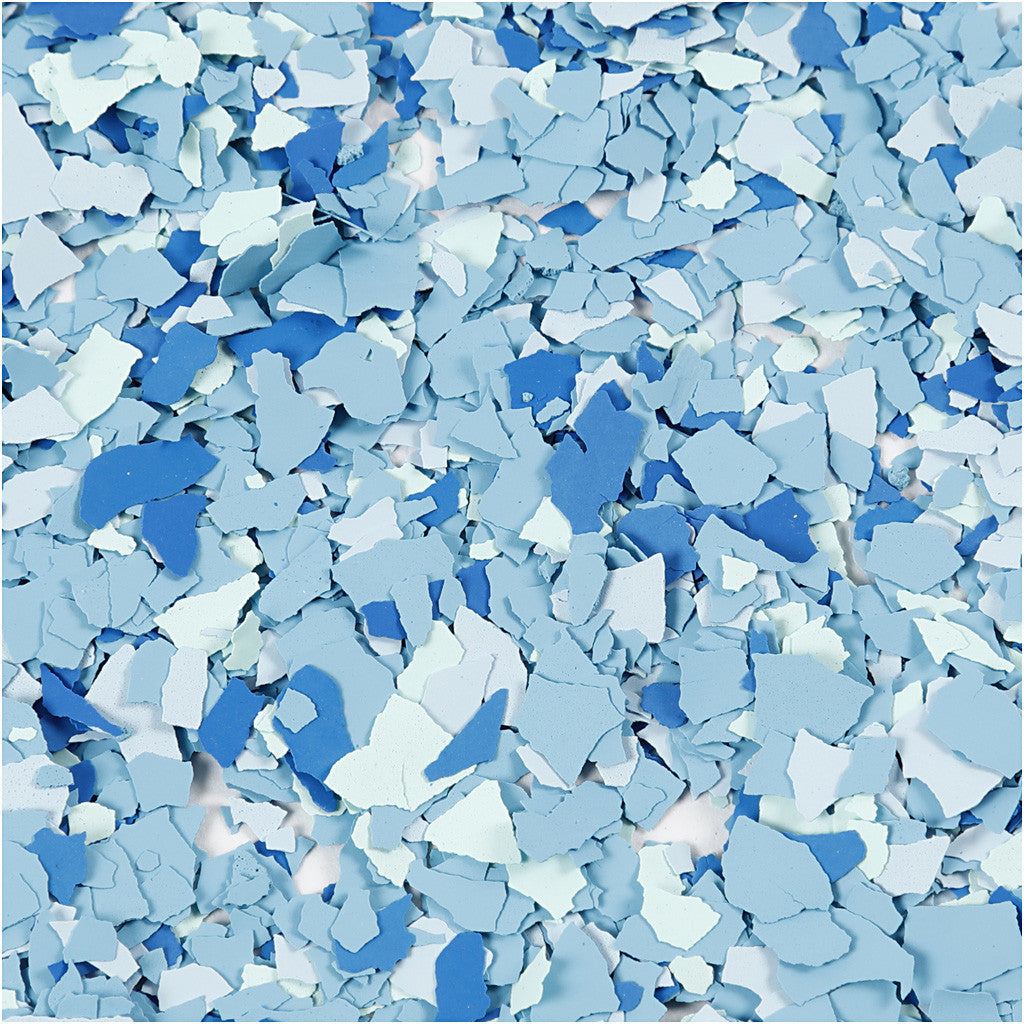 Terrazzo Vlokken, blauw, 90 gr/ 1 Doosje [HOB-24591]