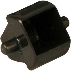 Wiel voor plakbandhouder, zwart, 5 stuk/ 1 doos [HOB-24601]