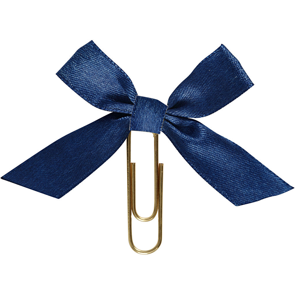 Paperclips, afm 40x70 mm, blauw, 5 stuk/ 1 doos [HOB-247104]