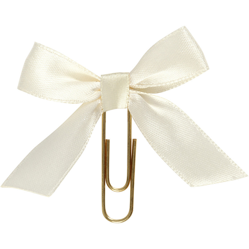 Paperclips, afm 40x70 mm, off-white, 5 stuk/ 1 doos [HOB-247121]