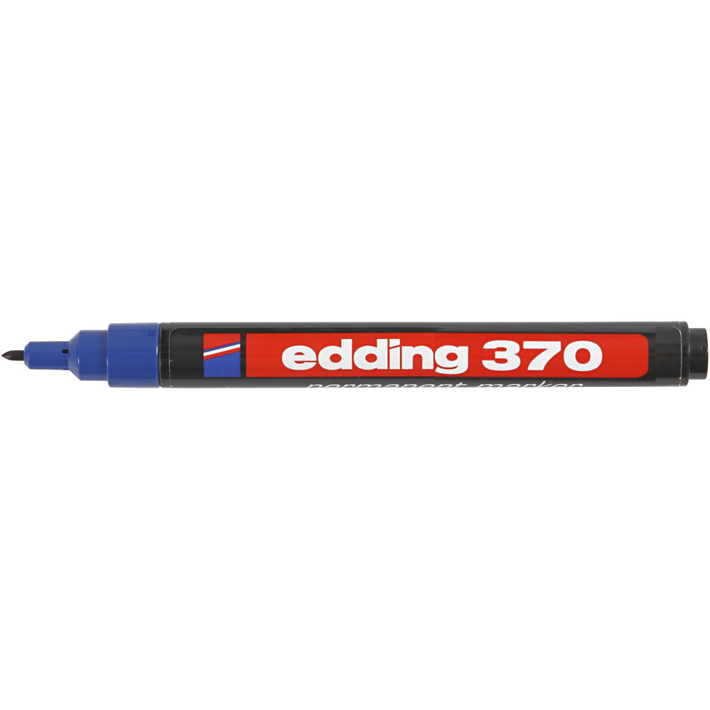Edding 370 Stift, lijndikte 1 mm, blauw, 1 stuk [HOB-25008]