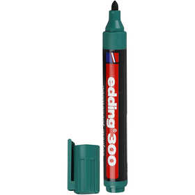 Edding 300 Marker, lijndikte 1,5-3 mm, groen, 1 stuk [HOB-25024]