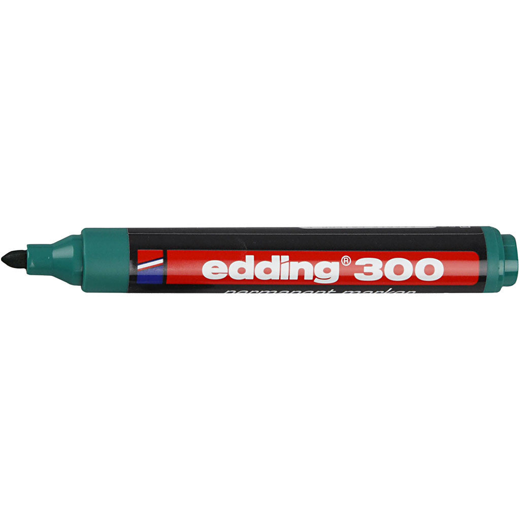 Edding 300 Marker, lijndikte 1,5-3 mm, groen, 1 stuk [HOB-25024]