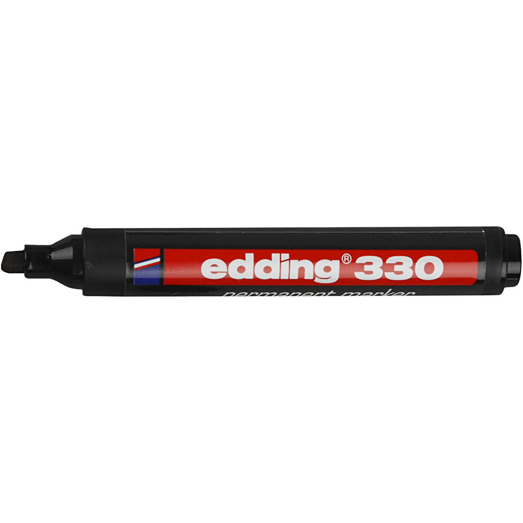Edding 330 Marker, lijndikte 1-5 mm, zwart, 1 stuk [HOB-25025]