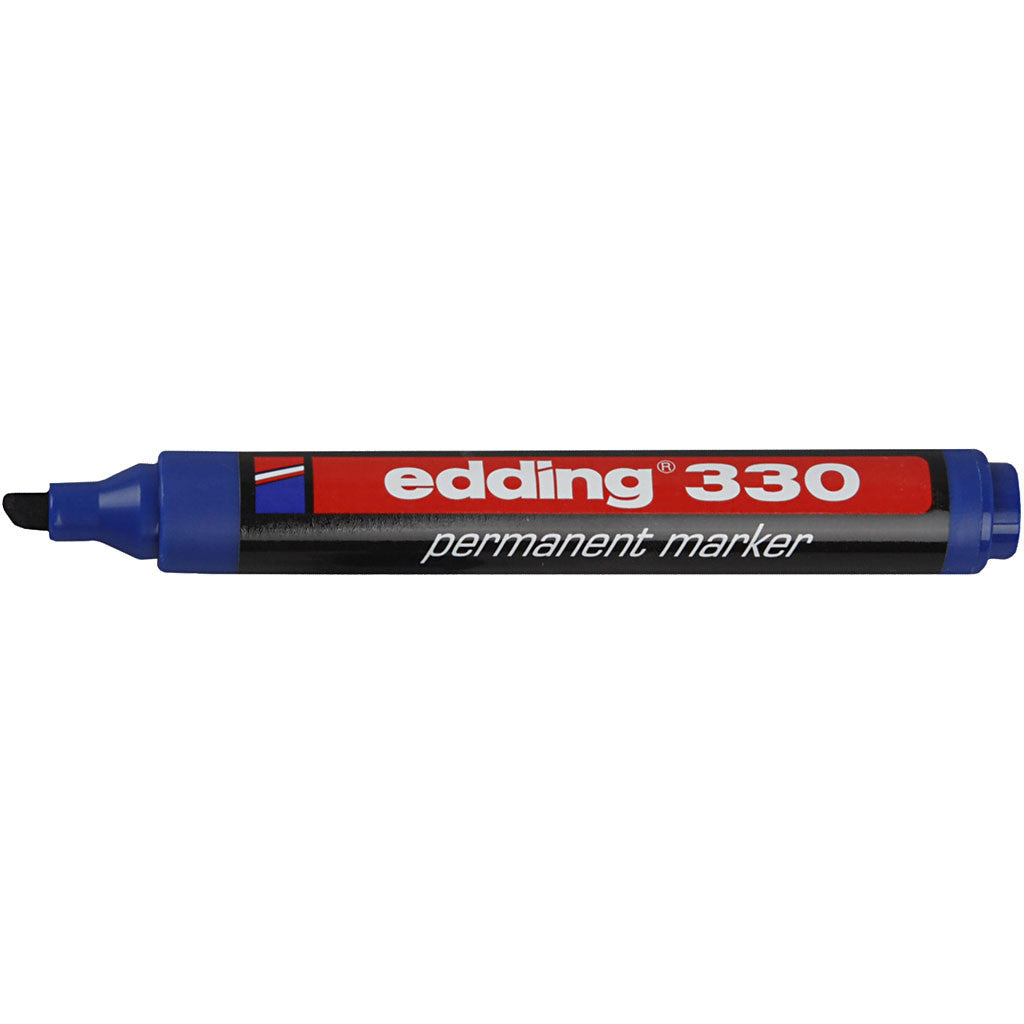Edding 330 Marker, lijndikte 1-5 mm, blauw, 1 stuk [HOB-25027]