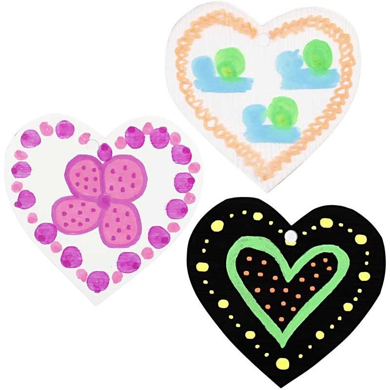 Deco Textielstift, lijndikte 3 mm, neon kleuren, 6 stuk/ 1 doos [HOB-25098]