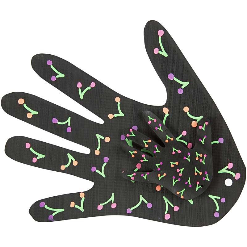 Deco Textielstift, lijndikte 3 mm, neon kleuren, 6 stuk/ 1 doos [HOB-25098]