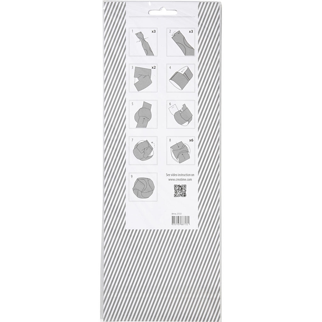 Click ballen, d 9 cm, afm 5,5x28,4 cm, 9 set/ 1 doos [HOB-25123]