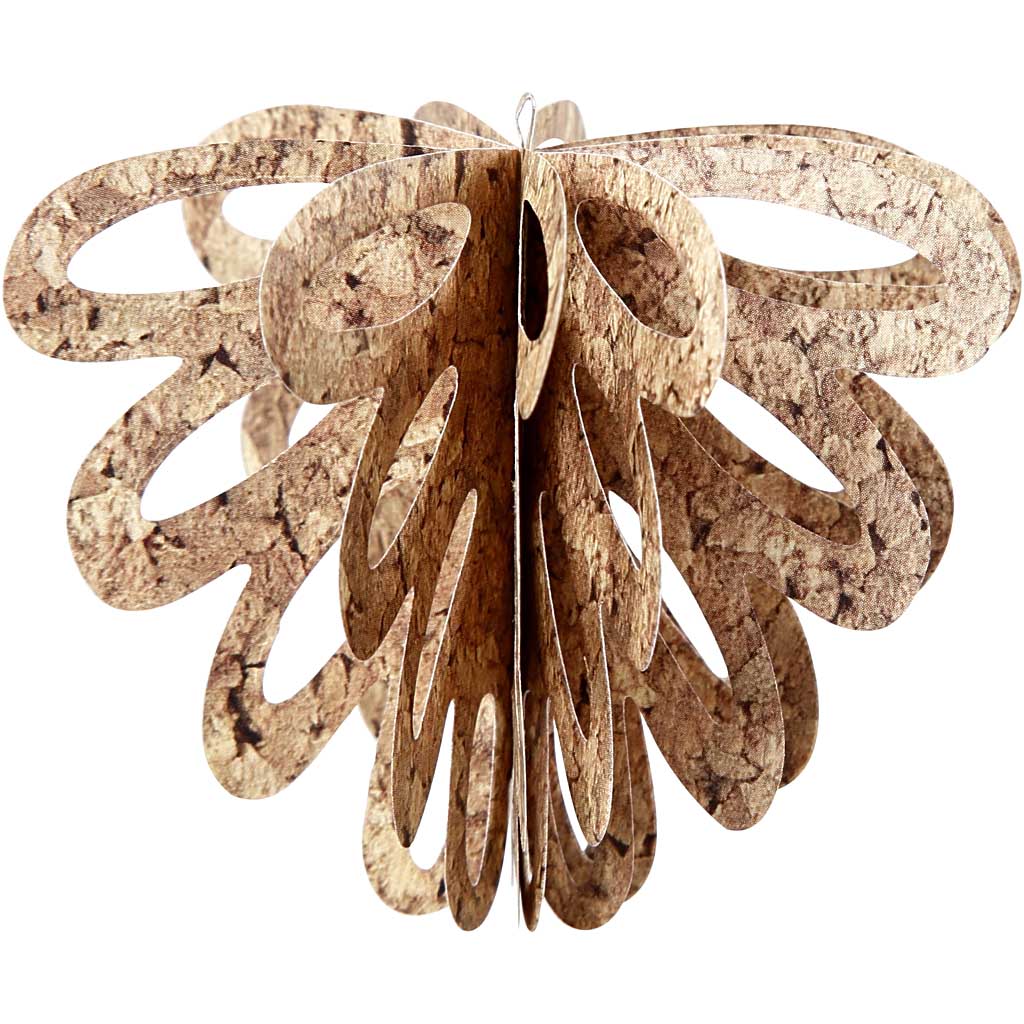 Papieren kegels, H: 6,8 cm, 120 gr, 6 stuk/ 1 doos [HOB-25230]