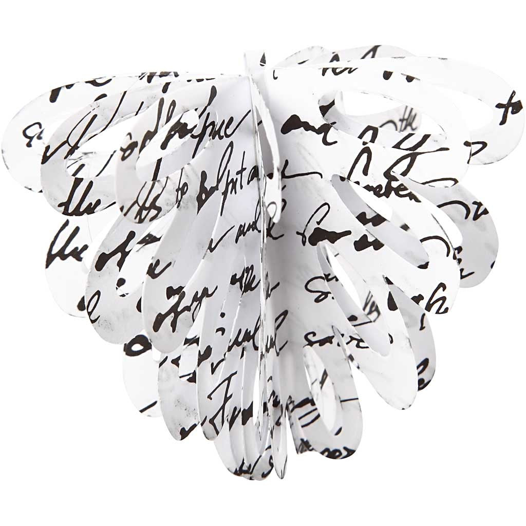 Papieren kegels, H: 6,8 cm, 120 gr, 6 stuk/ 1 doos [HOB-25231]