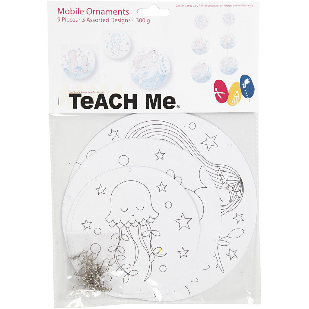 Mobielen met motief, d 12+15+18 cm, 300 gr, 3 set/ 1 doos [HOB-25456]