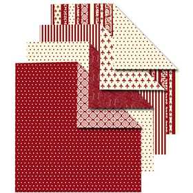 Origamipapier, afm 15x15 cm, 80 gr, 50 div vellen/ 1 doos [HOB-25521]