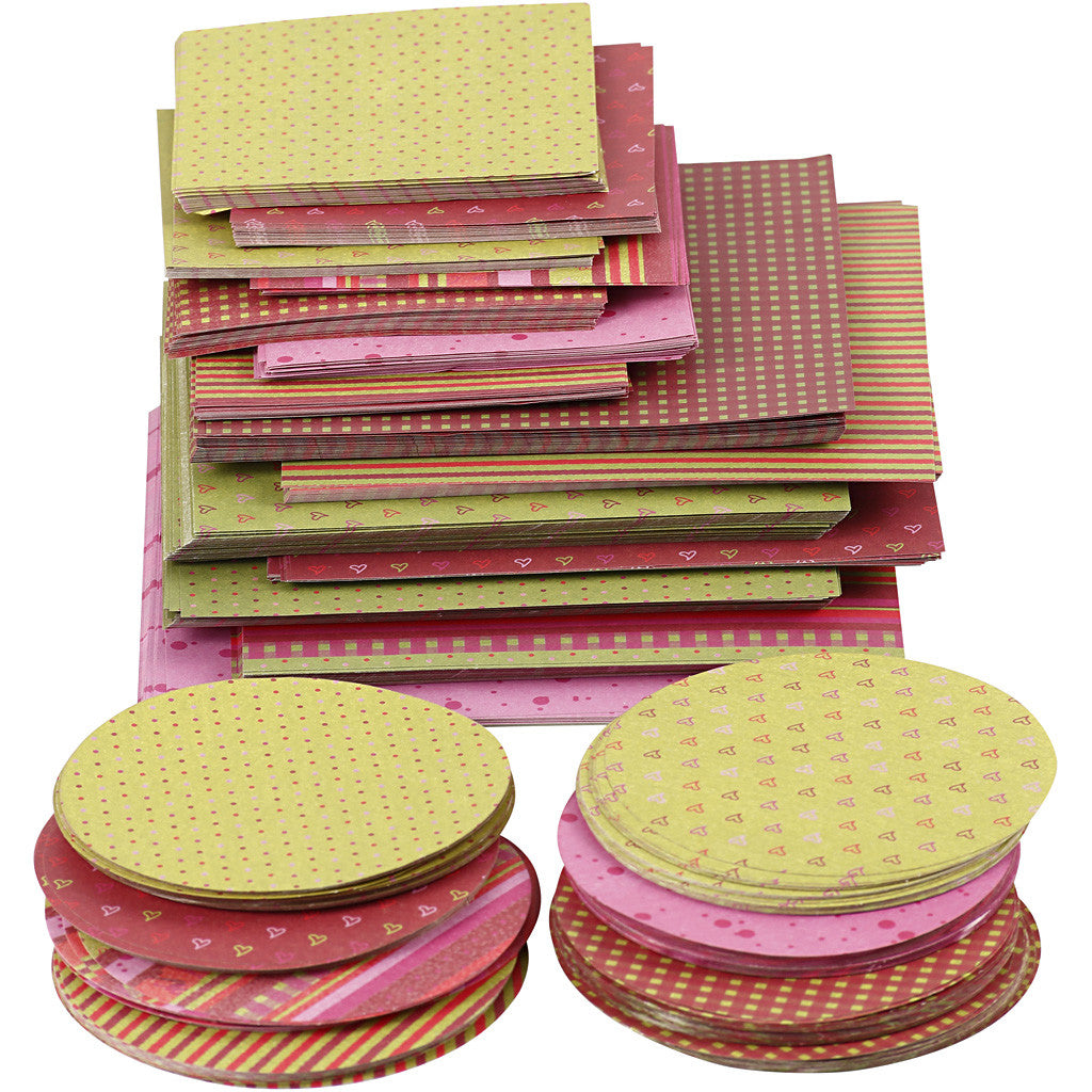 Origami Papier, 80 gr, 900 div vellen/ 1 doos [HOB-25531]
