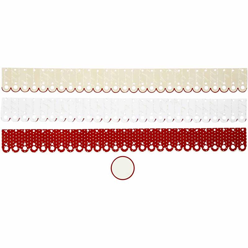 Rozetten, d 8 cm, 160 gr, 6 stuk/ 1 doos [HOB-25679]