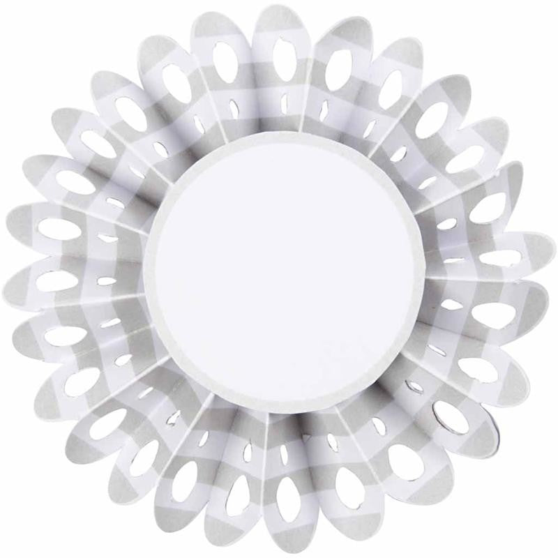 Rozetten, d 8 cm, 160 gr, 6 stuk/ 1 doos [HOB-25680]