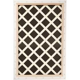 Canvas, D: 1,7 cm, afm 40x60 cm, 360 gr, wit, 1 stuk [HOB-25730]