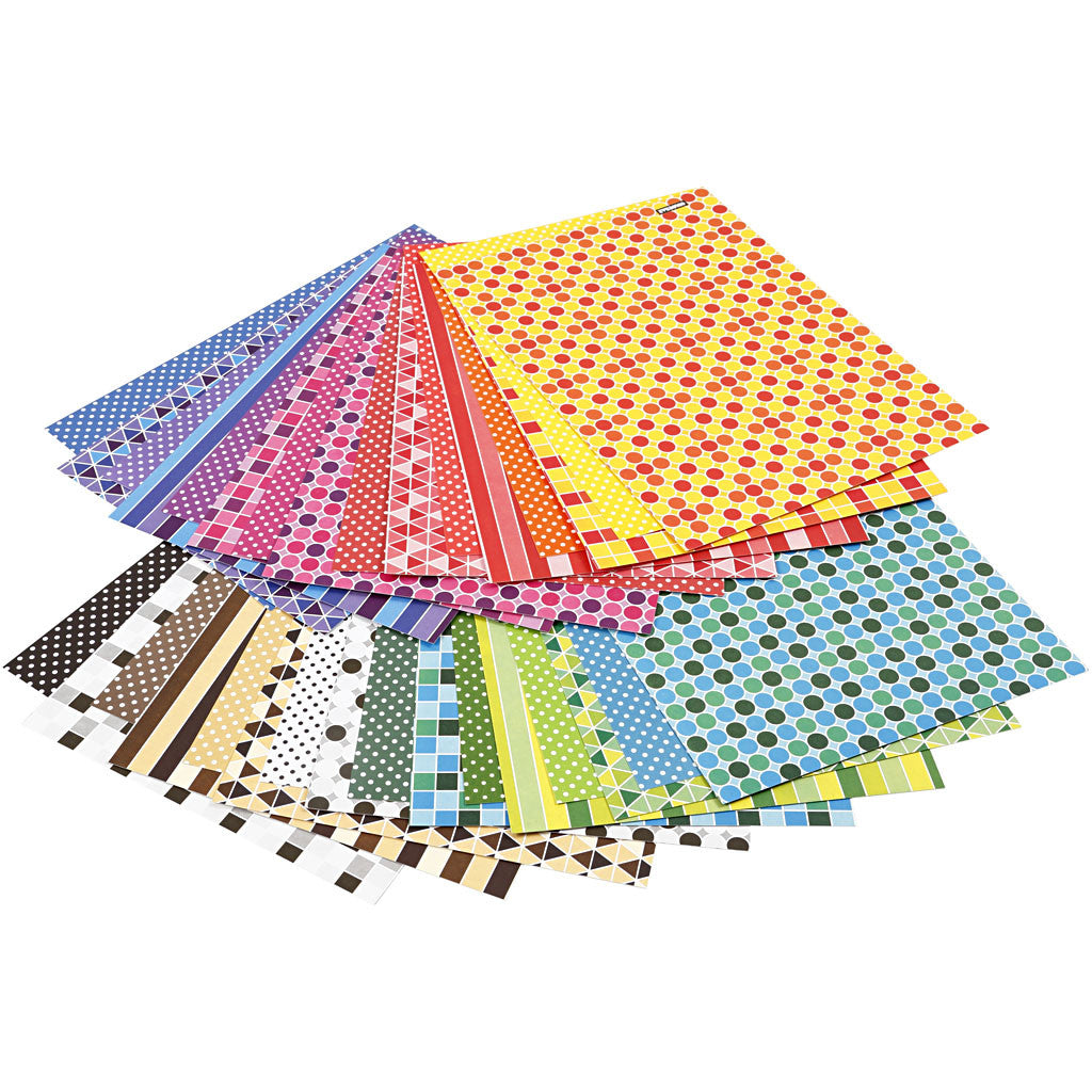 Color Bar Karton, A4, vel 210x297 mm, 250 gr, 16 div vellen/ 1 doos [HOB-26320]