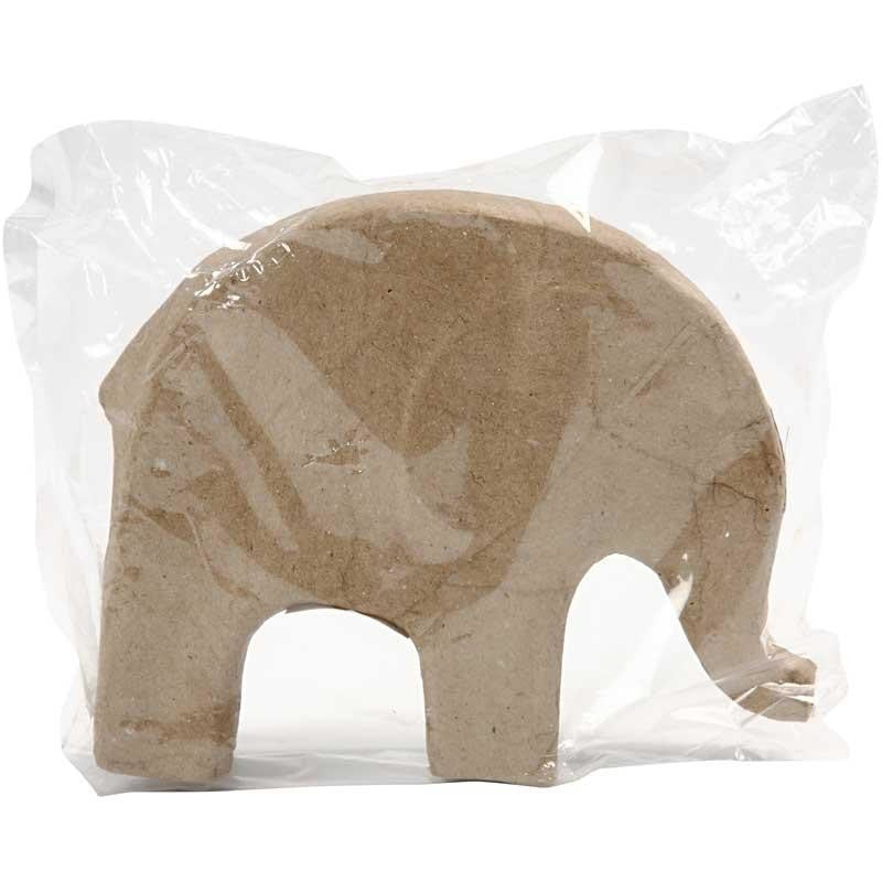 Olifant, H: 14 cm, L: 17 cm, 1 stuk [HOB-26529]