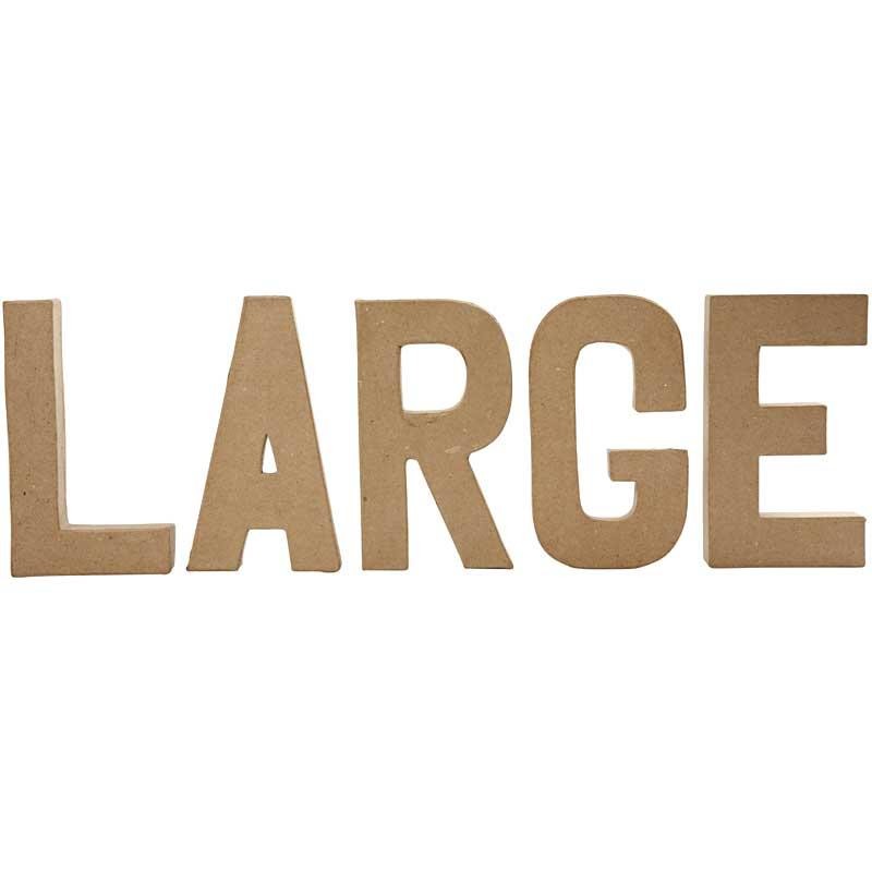 Letter, A, H: 20,5 cm, B: 11,8 cm, dikte 2,5 cm, 1 stuk [HOB-26600]