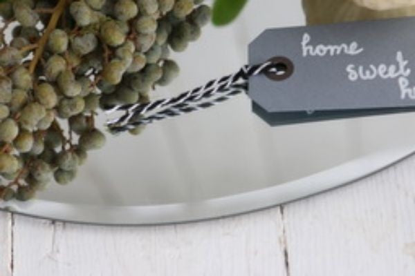 Spiegelplaat rond Ø 20cm afgeschuinde rand (1 pc) [IFS-30200]