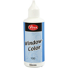 Window Color, wit, 80 ml/ 1 fles [HOB-30402]