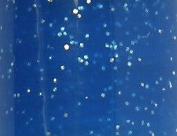 Glas- & Porseleinstiften, glitter, lijndikte 2-4 mm, semi-dekkend, blauw, 1 stuk [HOB-31306]