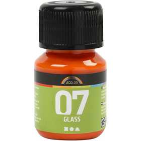 A-Color Glass, oranje, 30 ml/ 1 fles [HOB-31387]