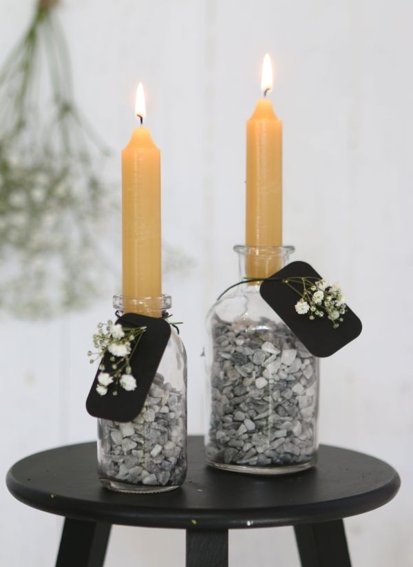 Kaarsen taps toelopend Honing 11cm hoog (set van 7 stuks) [IFS-32164]