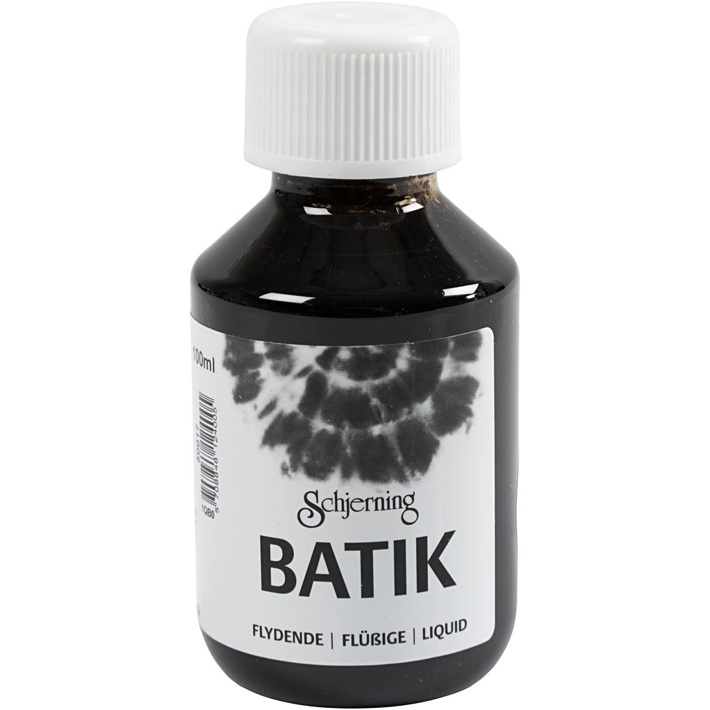 Batik Dye, black, 100 ml/ 1 bottle