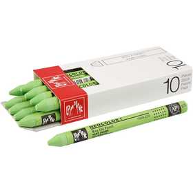 CARAN D’ACHE Neocolor I, L: 10 cm, dikte 8,5 mm, yellow green (230), 10 stuk/ 1 doos [HOB-34034]