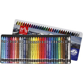 CARAN D’ACHE Neocolor II, L: 10 cm, dikte 8,5 mm, diverse kleuren, 30 stuk/ 1 doos [HOB-34044]