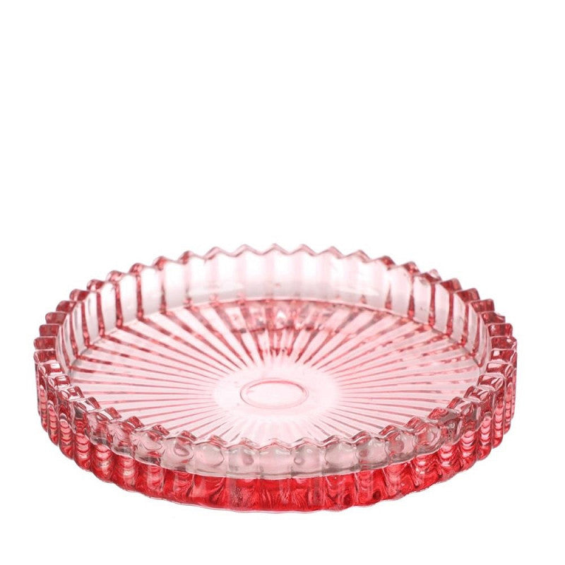 Glass Dishes Kate Ø10 h.6,5 cm Pink