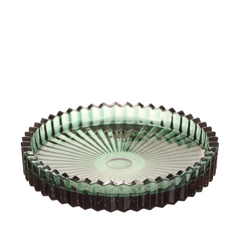 Glazen schaaltjes Kate Ø10 h.6,5 cm donkergroen set van 4 (6 stuks) [IFS-34108]
