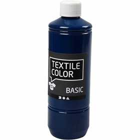 Textielkleur, turquoiseblauw, 500 ml/ 1 fles [HOB-34168]