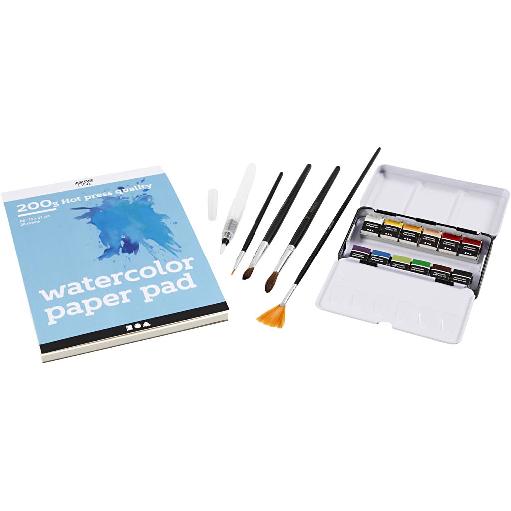Starter Hobbyset Aquarel, 1 doos [HOB-34249]