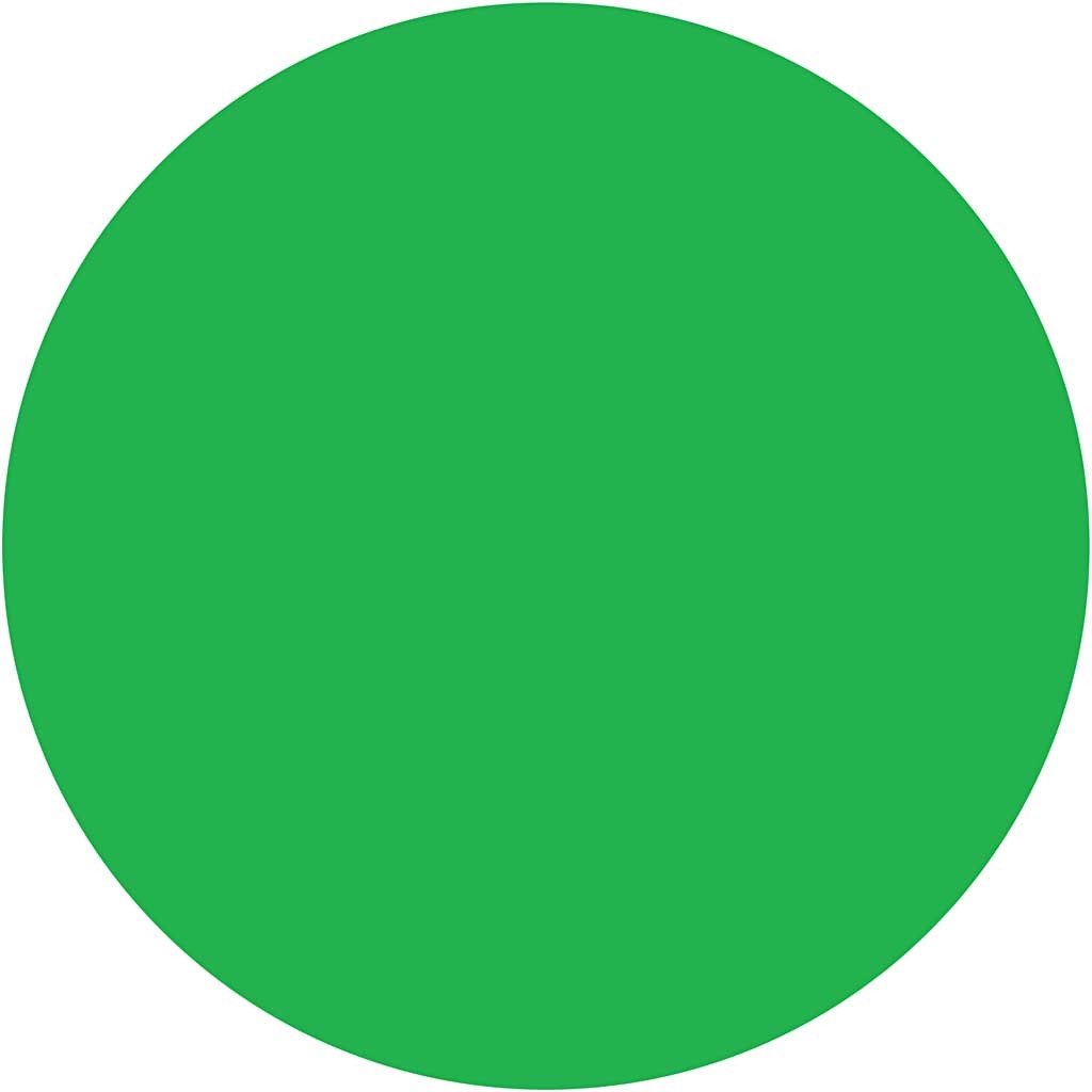 Waterverf, H: 16 mm, d 44 mm, donkergroen, 6 stuk/ 1 doos [HOB-34487]