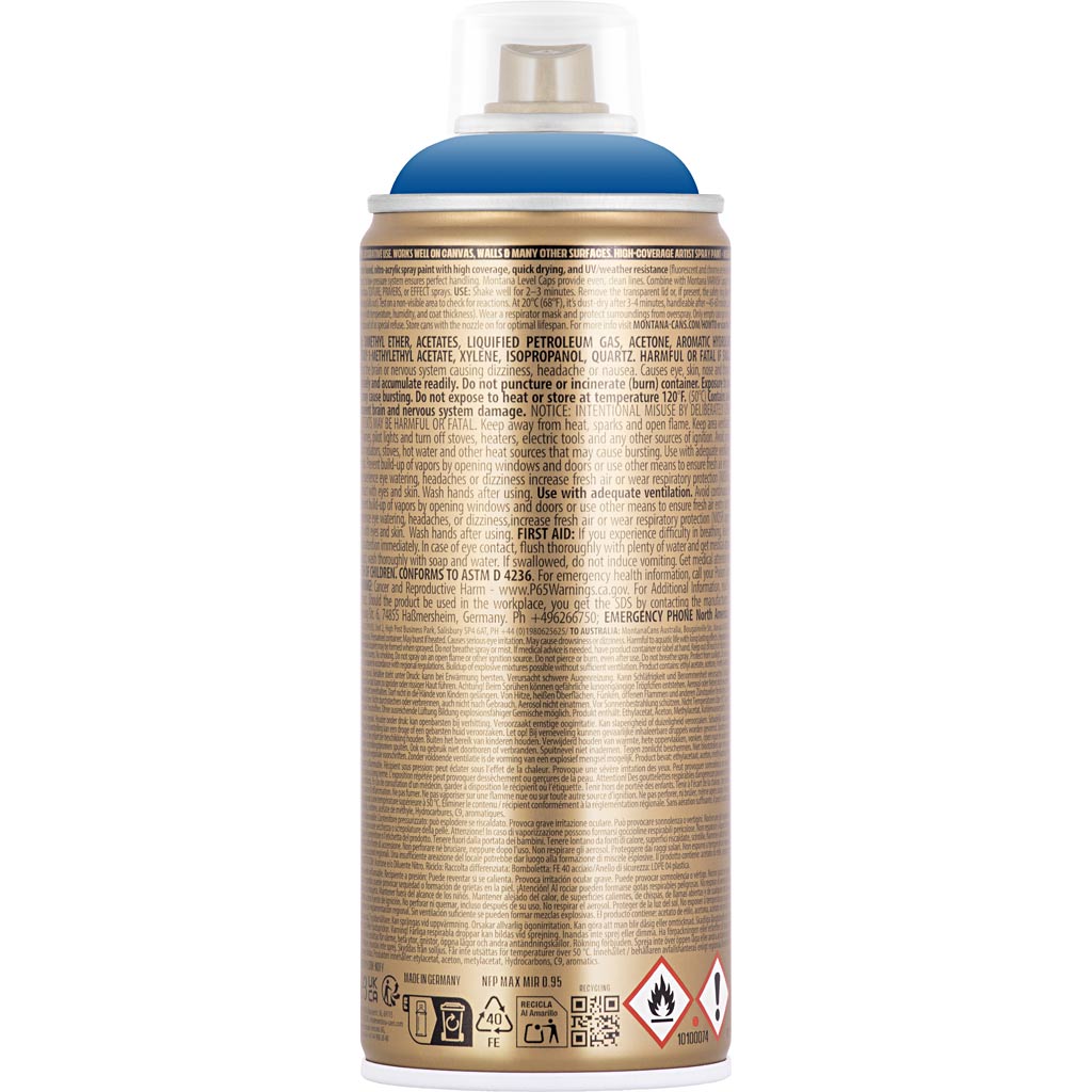 Spray Verf, blauw, 400 ml/ 1 Doosje | Packlinq.nl