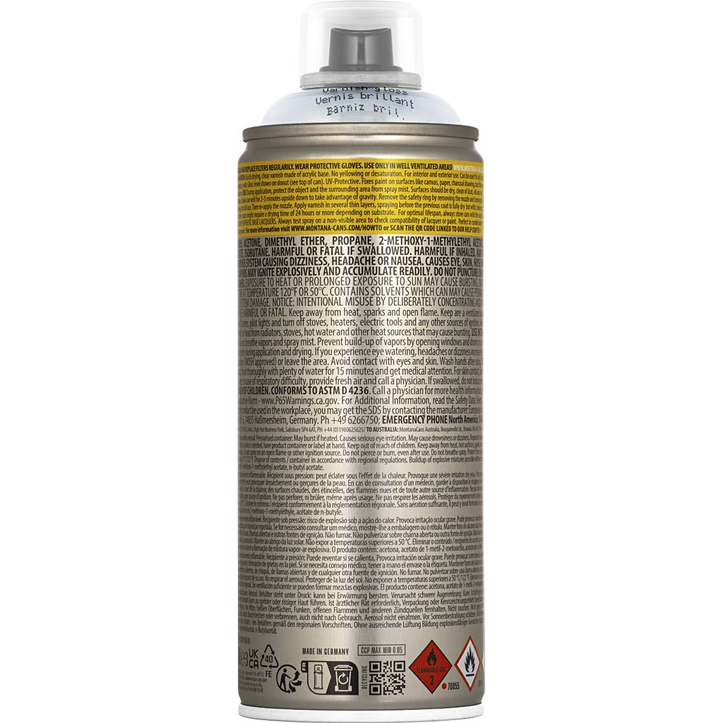 Spray vernis, glossy, 400 ml/ 1 Doosje [HOB-35026]