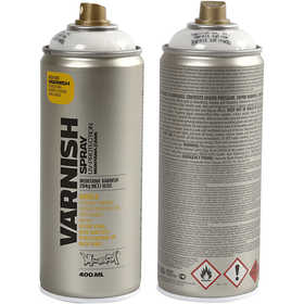 Spray vernis, semi-glanzend, 400 ml/ 1 Doosje [HOB-35027]