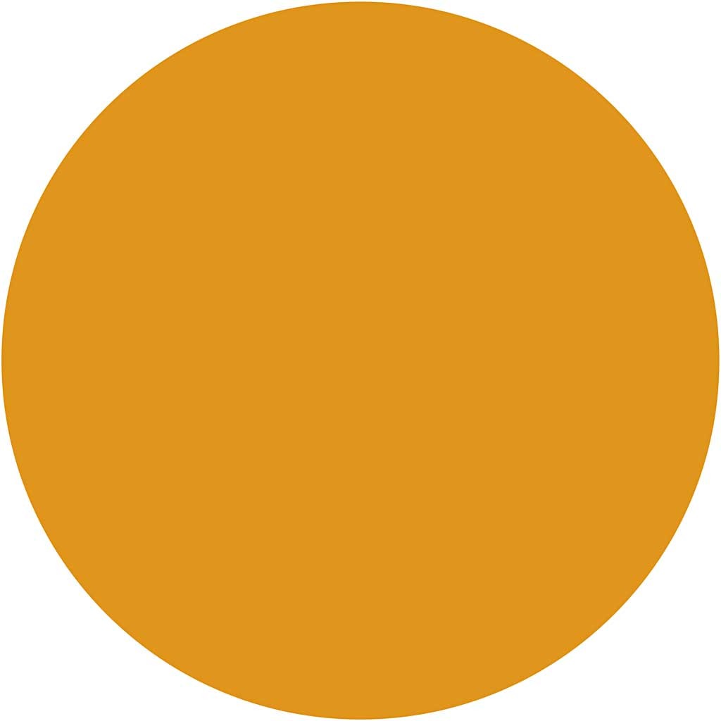 Acryl Verf, semi-glanzend, dekkend, ochre, 500 ml/ 1 fles [HOB-35420]