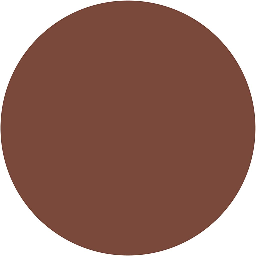 Acryl Verf, semi-glanzend, dekkend, burnt umber, 500 ml/ 1 fles [HOB-35426]