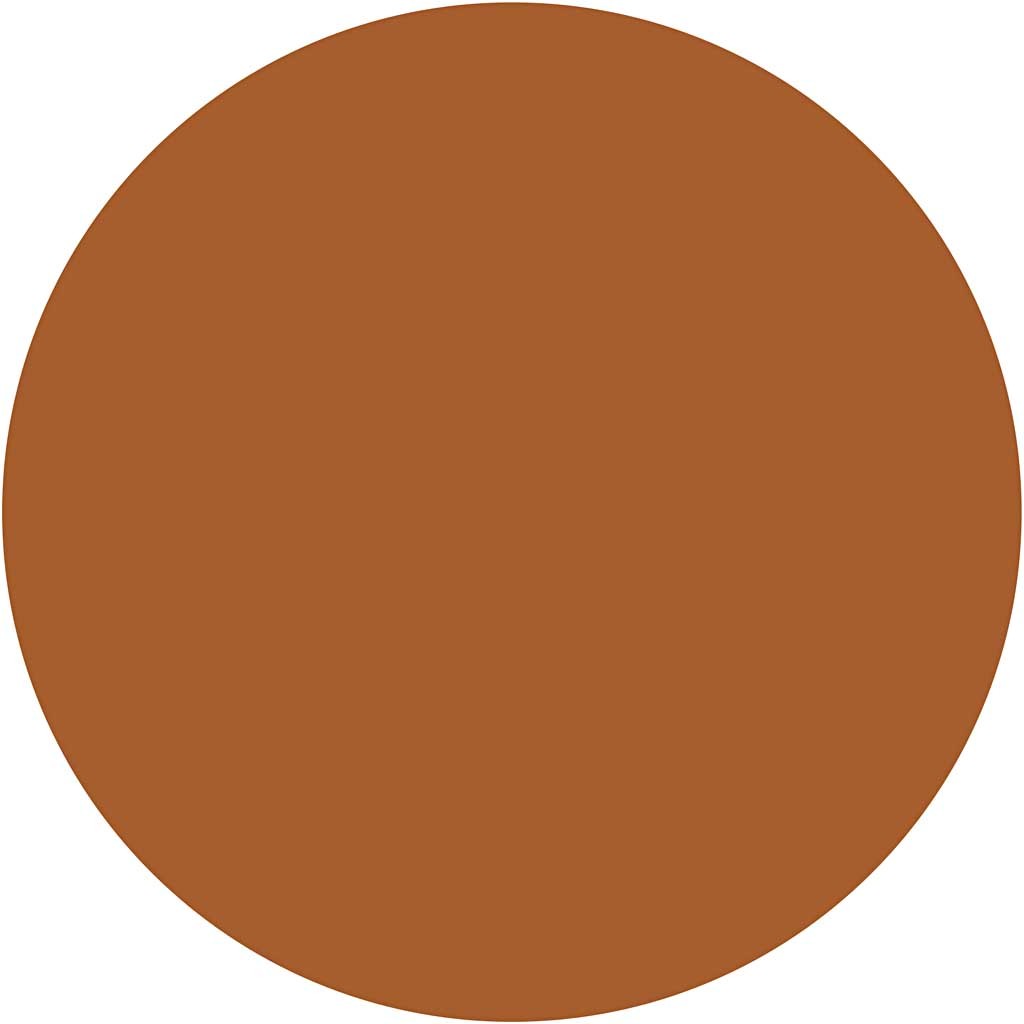 Acryl Verf, semi-glanzend, dekkend, raw sienna, 500 ml/ 1 fles [HOB-35444]